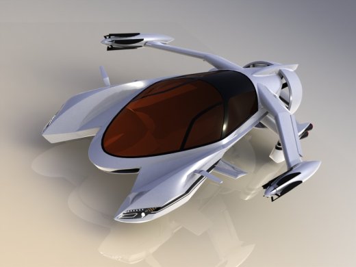 43--TF-X飞行概念车图纸缩略图